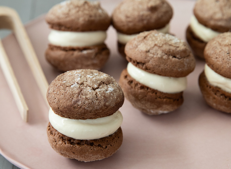 脂質控えめ ヨーグルトクリームブッセ