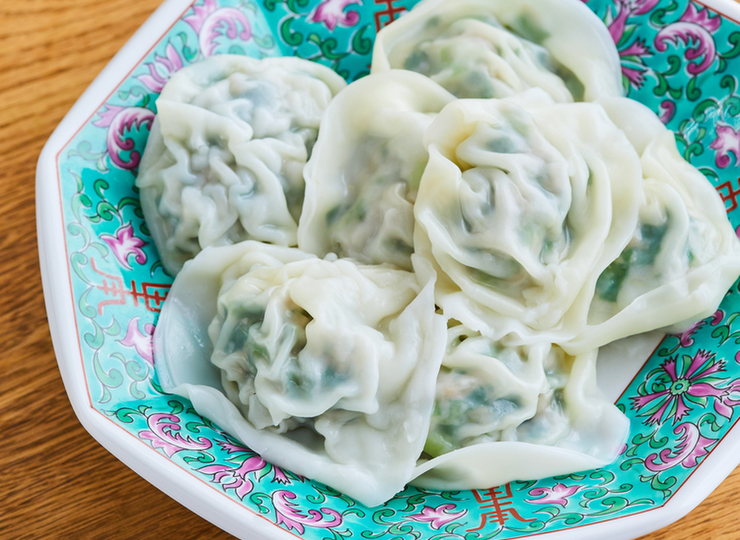 台湾風 にらたっぷり水餃子