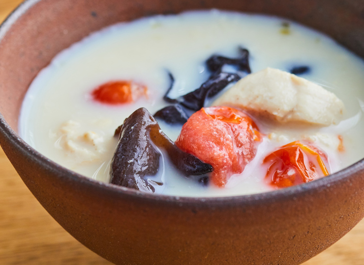 台湾風 豆乳スープ