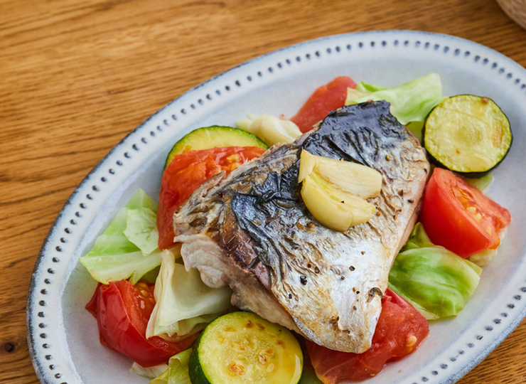 さばのアクアパッツァ風