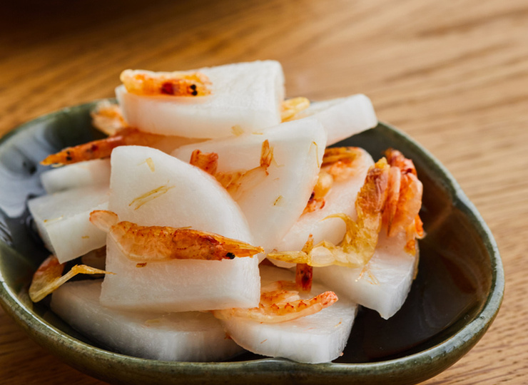 大根と桜えびの浅漬け