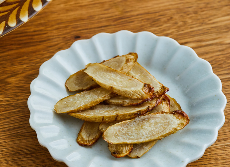 トースターでこんがり ごぼうチップス