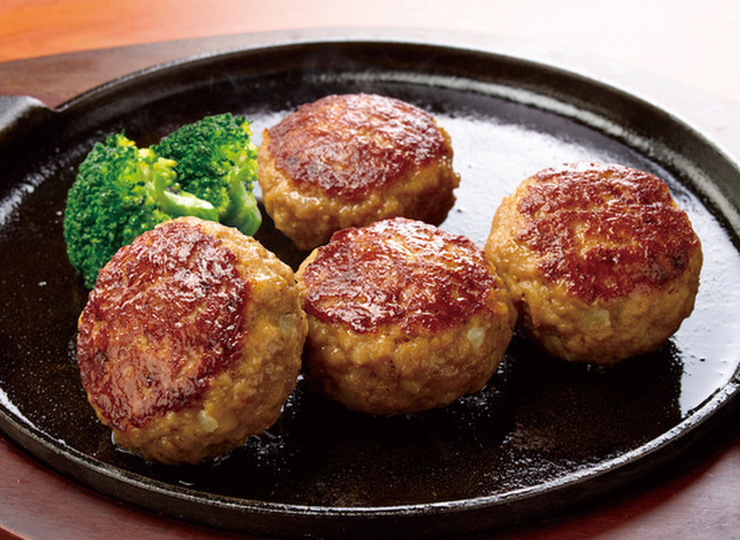ごろんと肉厚ハンバーグ（味の素冷凍食品）