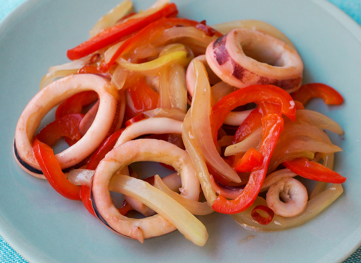 いかの南蛮風炒め