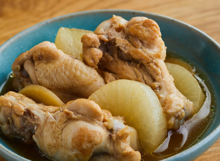 さっぱり手羽元の黒酢煮