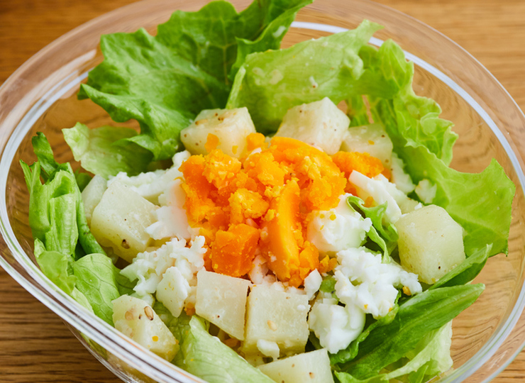 ポテト入り ミモザサラダ