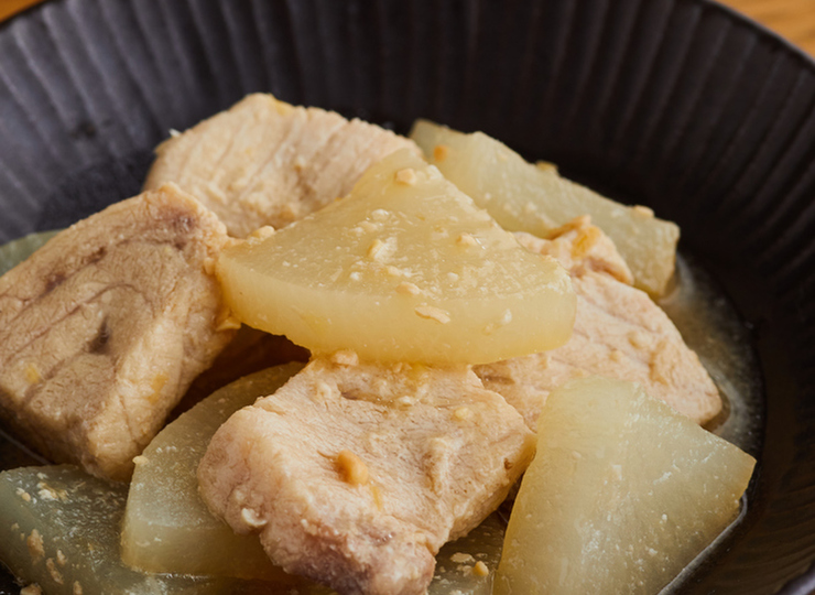 かじきと大根のあっさりみそ煮