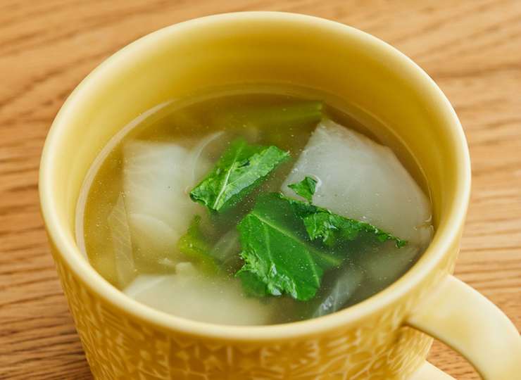 かぶのとろみコンソメスープ