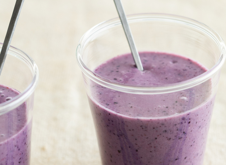 豆乳ベリースムージー