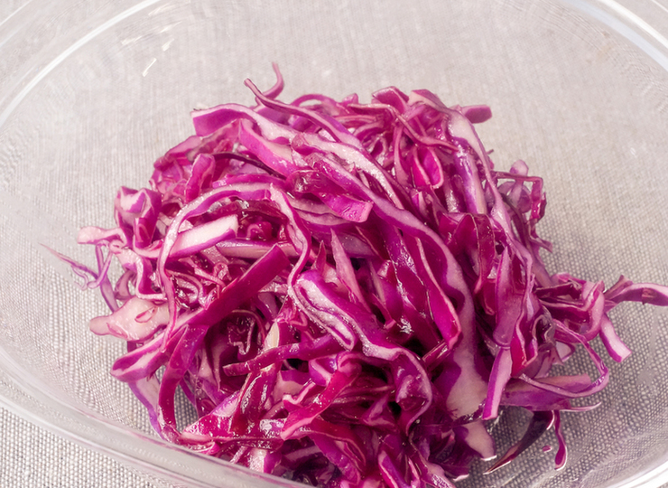 紫キャベツのマリネ
