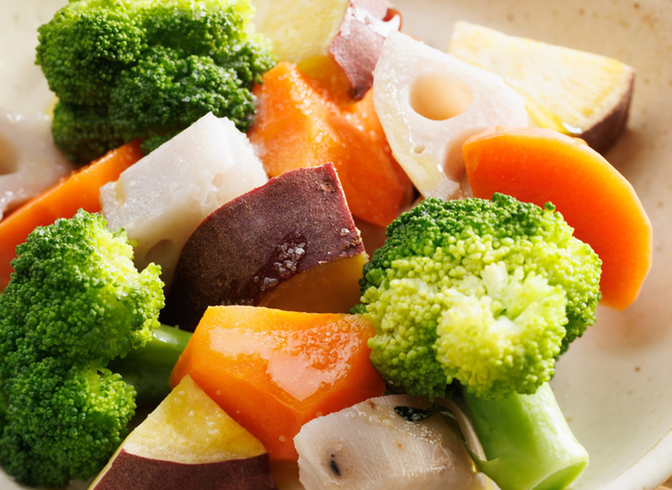 フライパンでホットサラダ