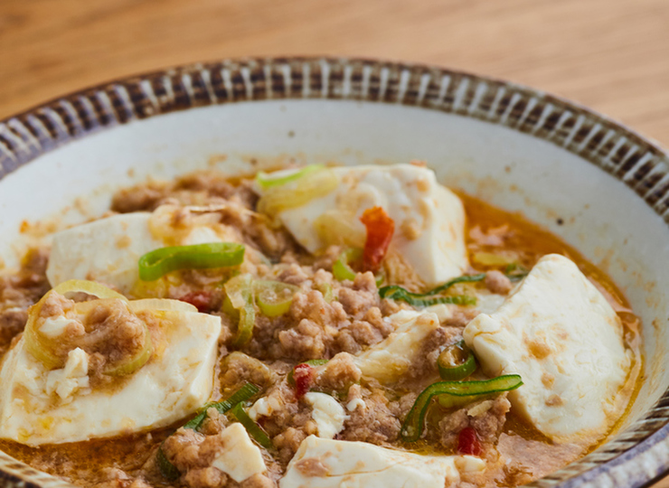 10分でできる レンジで麻婆豆腐