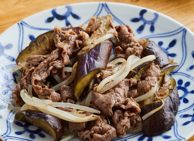 野菜たっぷり牛肉の塩だれ炒め