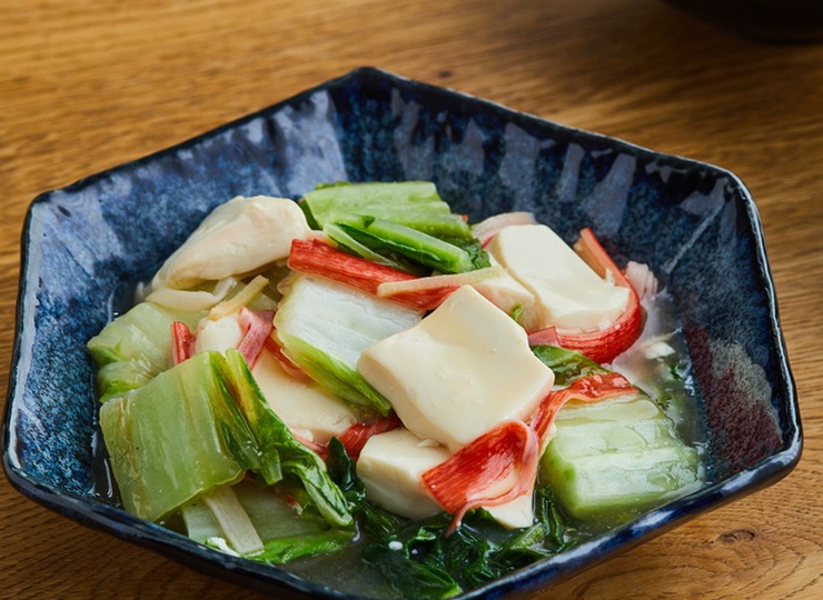 しょうが香る 白菜と豆腐の中華うま煮