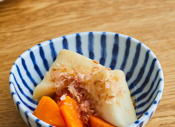 はんぺんとにんじんの含め煮