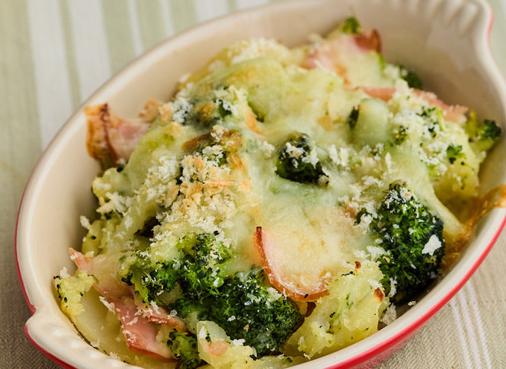 ポテトサラダのチーズ焼き