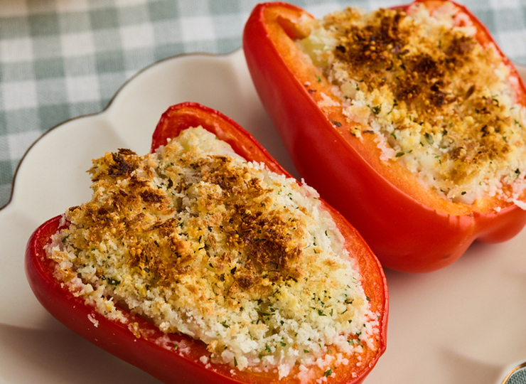 パプリカの焼きチーズコロッケ