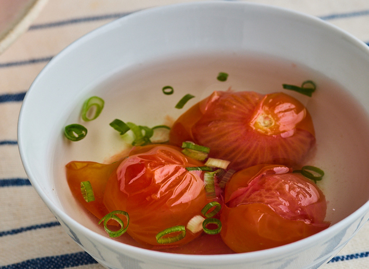 トマトのすまし汁