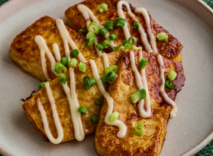 トロトロ豆腐の照りマヨ焼き