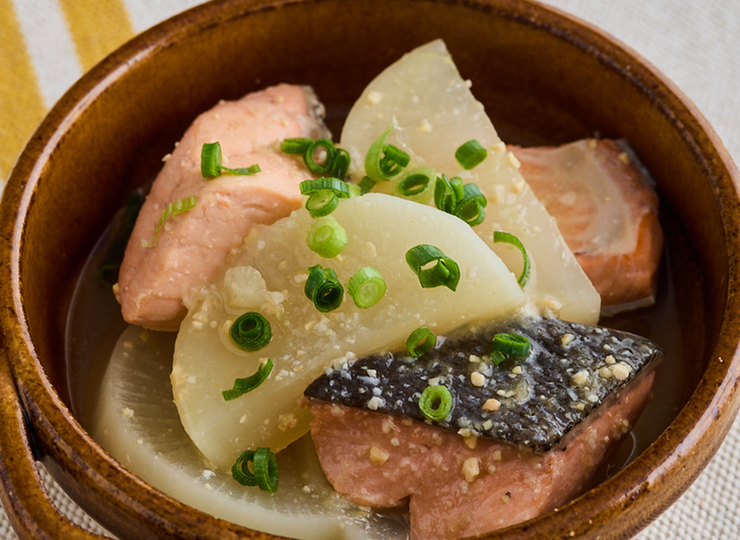 鮭と大根のみそ煮