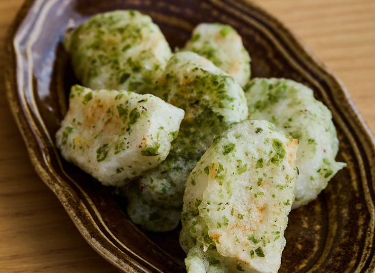 長いもの磯辺揚げ