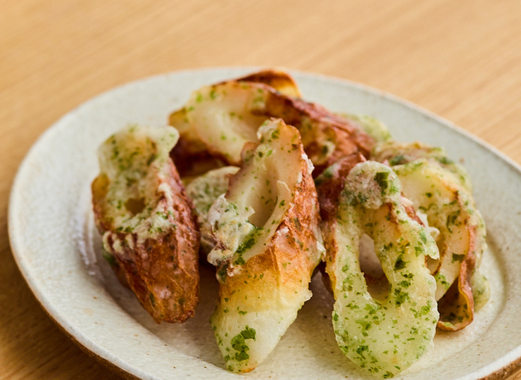 ちくわの磯辺揚げ焼き