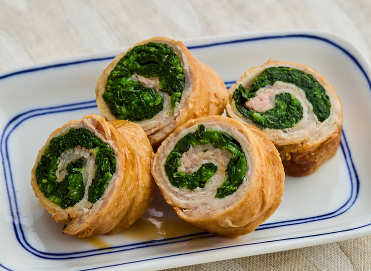 ほうれん草の肉巻き