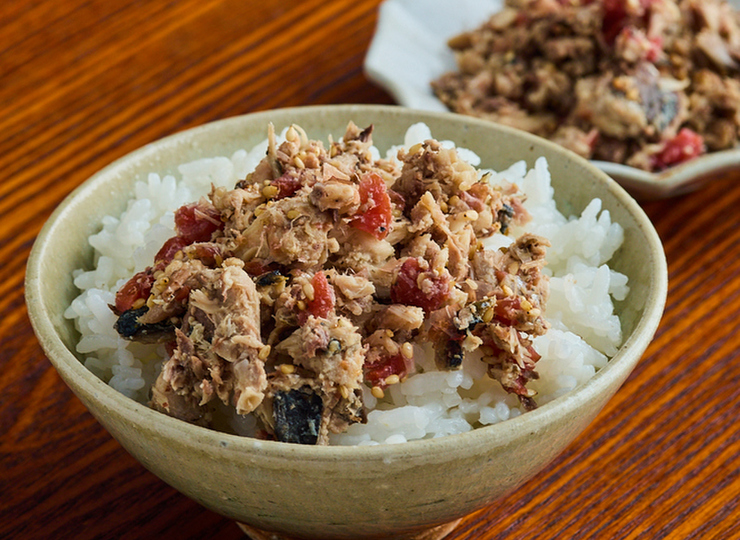 さば缶の梅おかかふりかけ