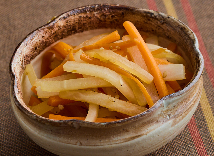 大根とにんじんのきんぴら