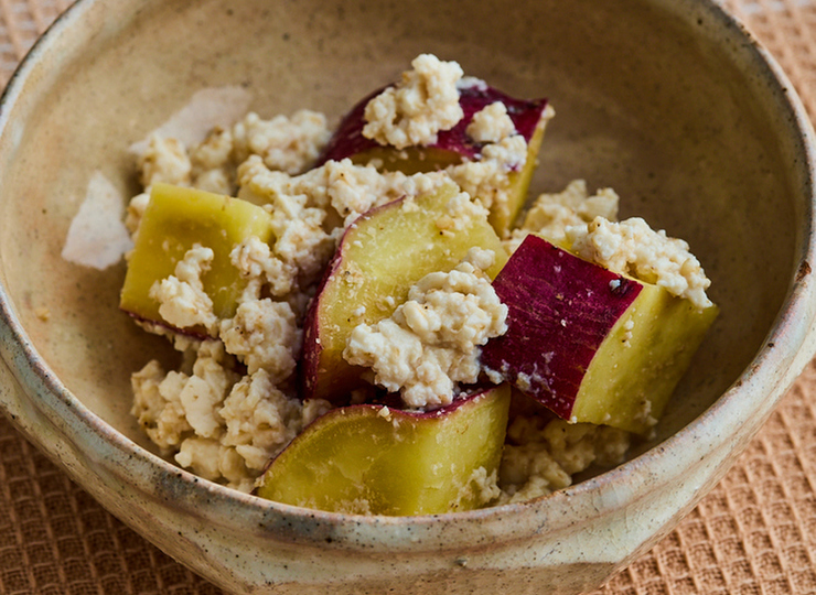 さつまいもの白あえ