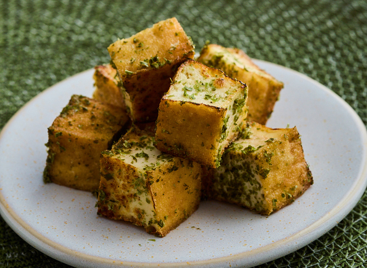 厚揚げのカリカリ焼き