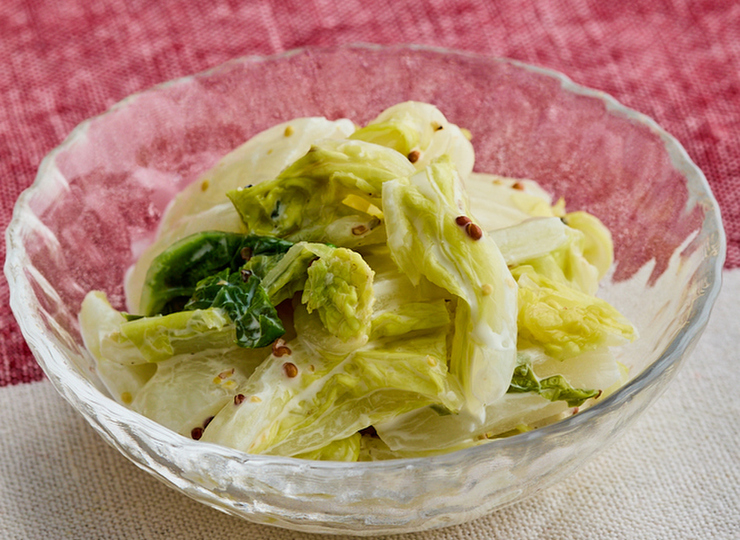 白菜のさっぱりマヨサラダ