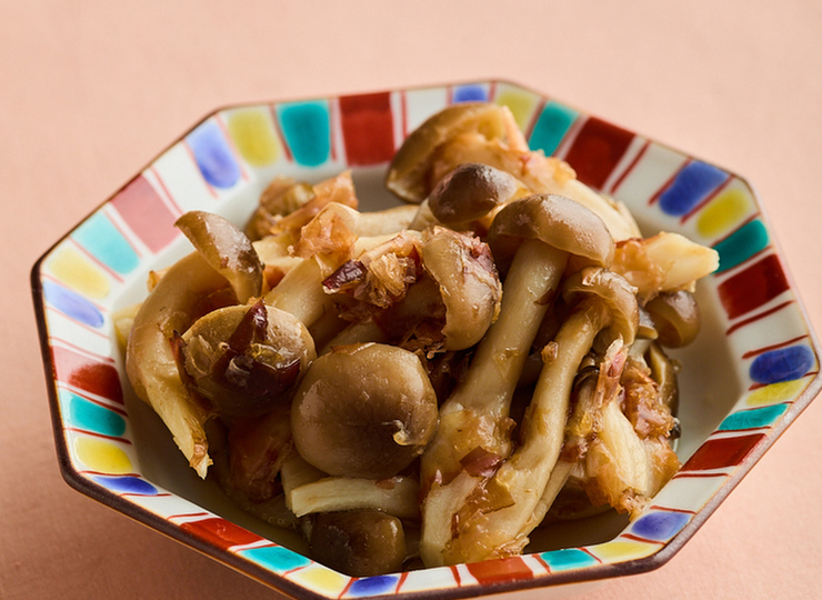 しめじの煮浸し