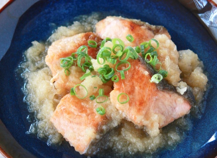 鮭のおろし煮