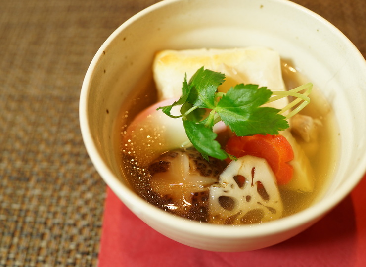 母のおいしいお雑煮