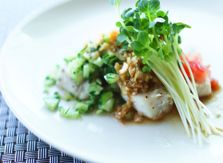 めかじきの香味ダレ