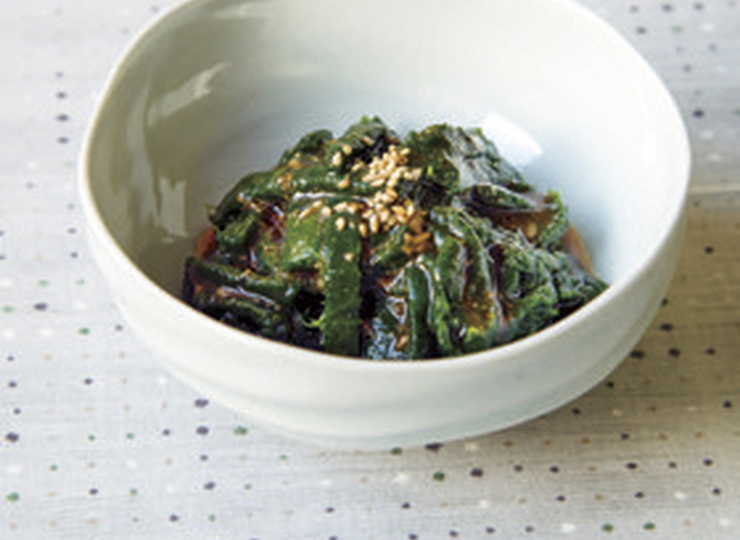 ほうれん草のナムル（えんげ食・介護食）