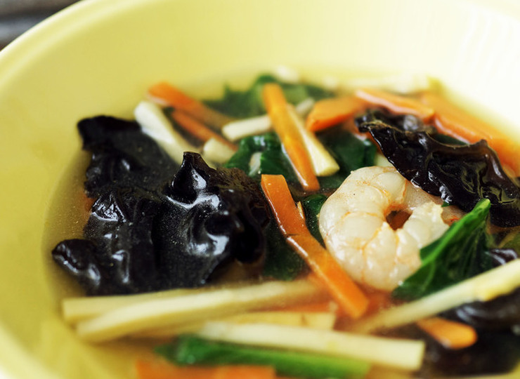 海老のエスニックスープ