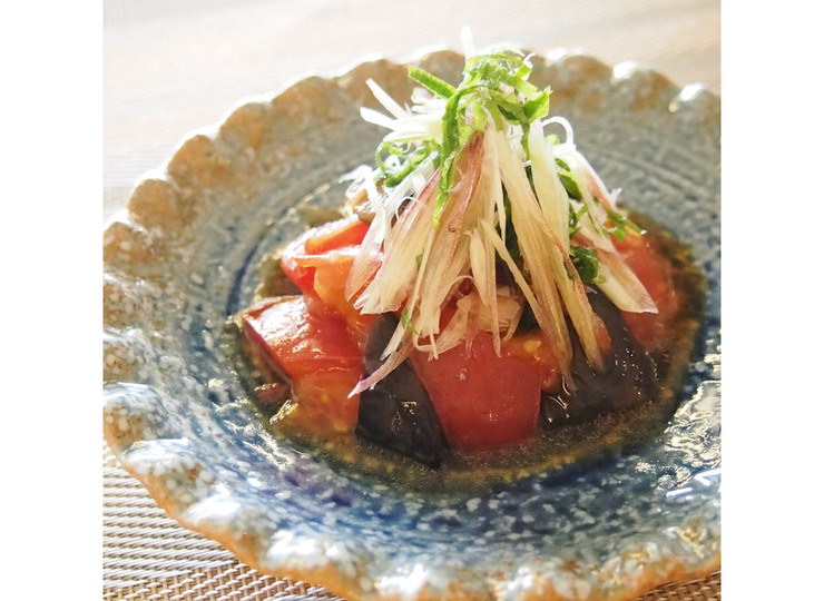 夏野菜と薬味の盛り合わせ 夏を満喫