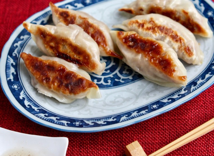 無塩のモチモチ餃子