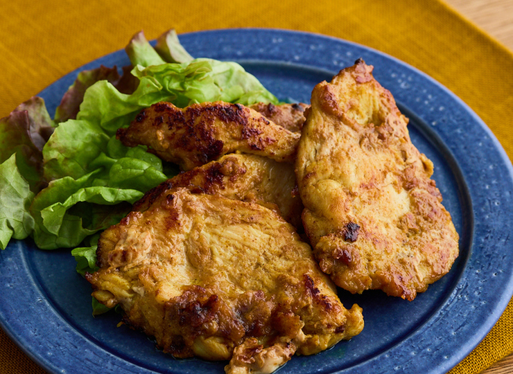 チキンのカレー竜田揚げ
