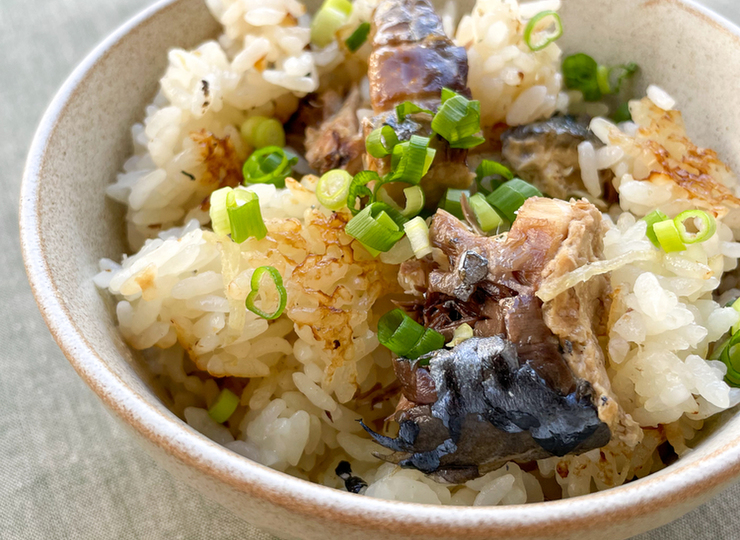 さば缶の炊き込みご飯