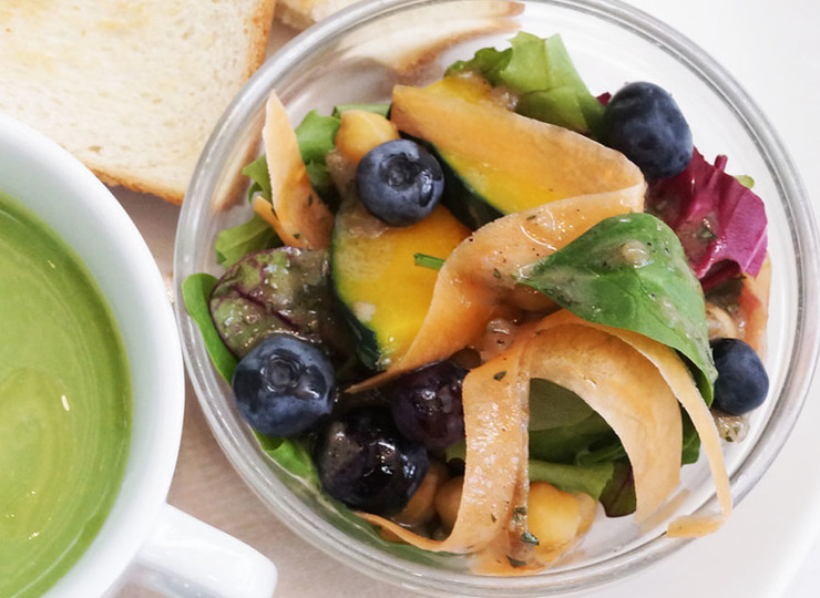 6種の野菜 彩りアンチョビサラダ