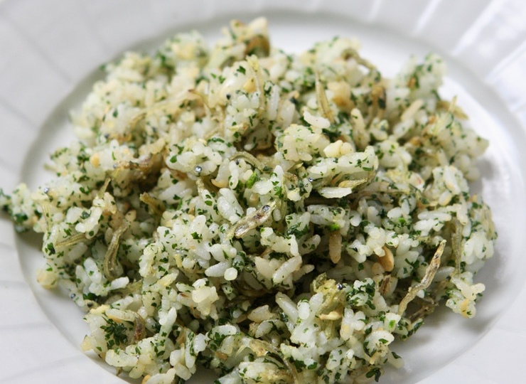 パセリたっぷりガーリックライス