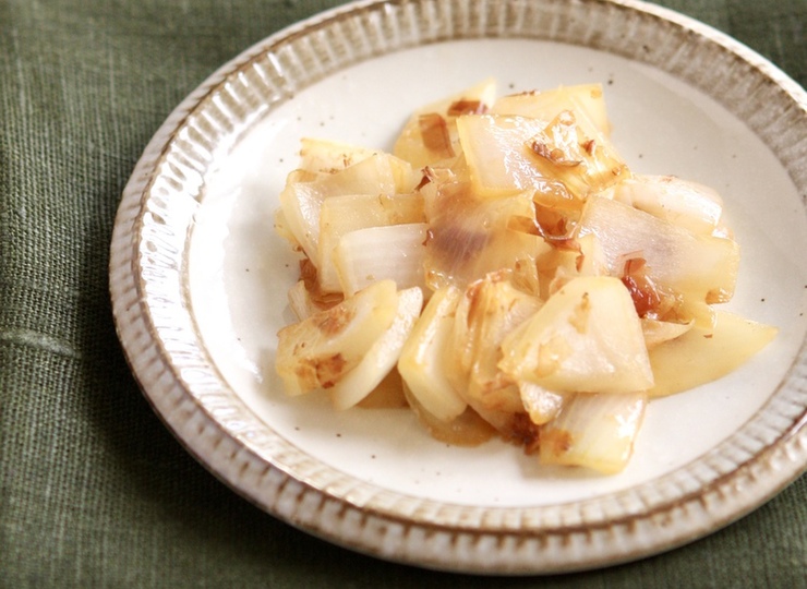 たまねぎだけの酢っぱり焼き