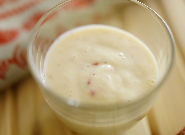 いちじくと林檎のスムージー