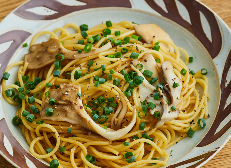 まいたけの和風パスタ