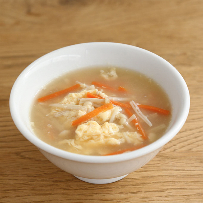 ふんわり卵の中華スープ