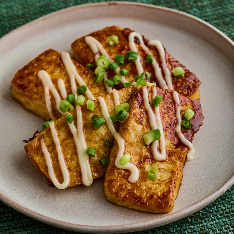 トロトロ豆腐の照りマヨ焼き