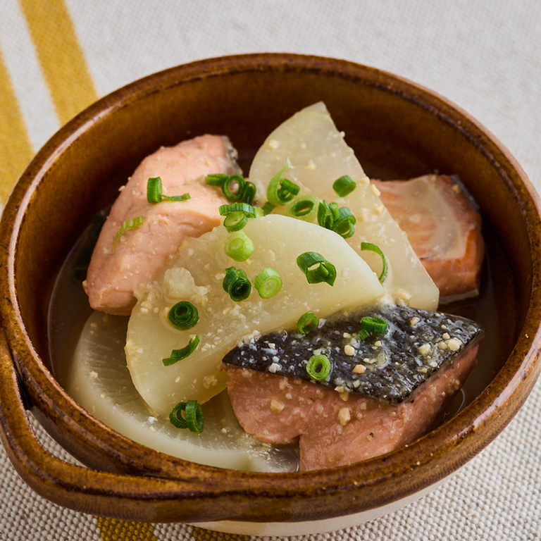 鮭と大根のみそ煮